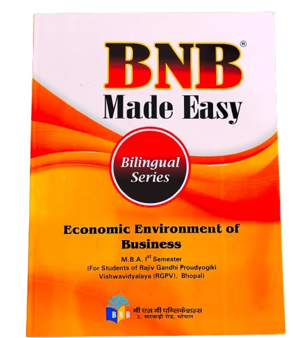 ECONOMIC ENVIRONMENT OF BUSINESS - RGPV UNIVERSITY - 1ST SEM