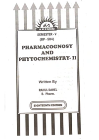 PHARMACOGNOSY AND PHYTOCHEMISTRY-II - B.PHARMACY 5th SEM