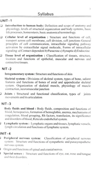 HUMAN ANATOMY AND PHYSIOLOGY-1 - B.PHARMACY 1st SEM