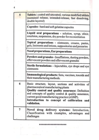 PHARMACEUTICS  - D. PHARMACY 1st YEAR