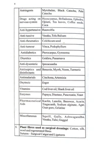 PHARMACOGNOSY  - D. PHARMACY 1st YEAR