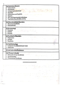 PHARMACOTHERAPEUTICS - D. PHARMACY 2nd YEAR