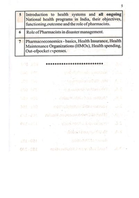 SOCIAL PHARMACY  - D. PHARMACY 1st YEAR