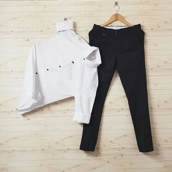Classic Lycra Combo (White, Black)  - L