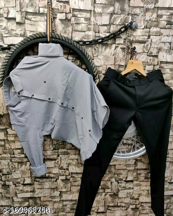 Classic Lycra Combo (Grey, Black)  - L