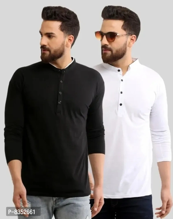 Cool Trendy T-shirts (Grey Green)  - L