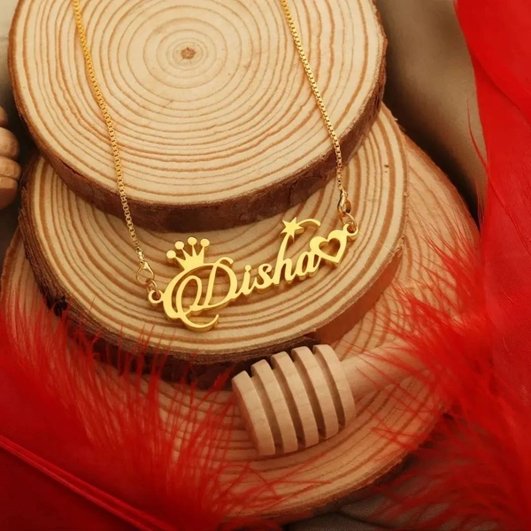 Custom Name Pendant Chain 