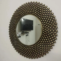 Wall mirror Antique Finish A03 - Size 30 inch