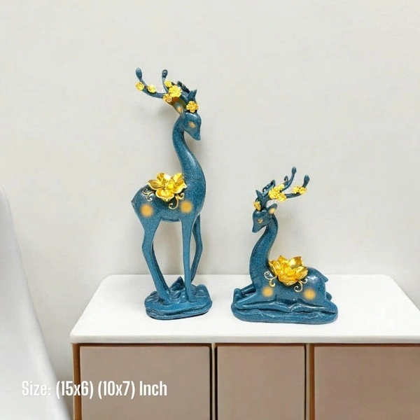 Showpiece set of 2pc DK11 - Size 15 x 6 or 10 x 7 inch