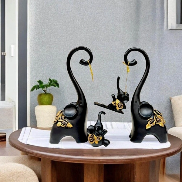 Showpiece set of 4pc DK16 - Size 10 x 5 inch