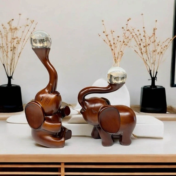 Showpiece set of 2pc DK19 - Size 12 x 5 or 8 x 6 inch