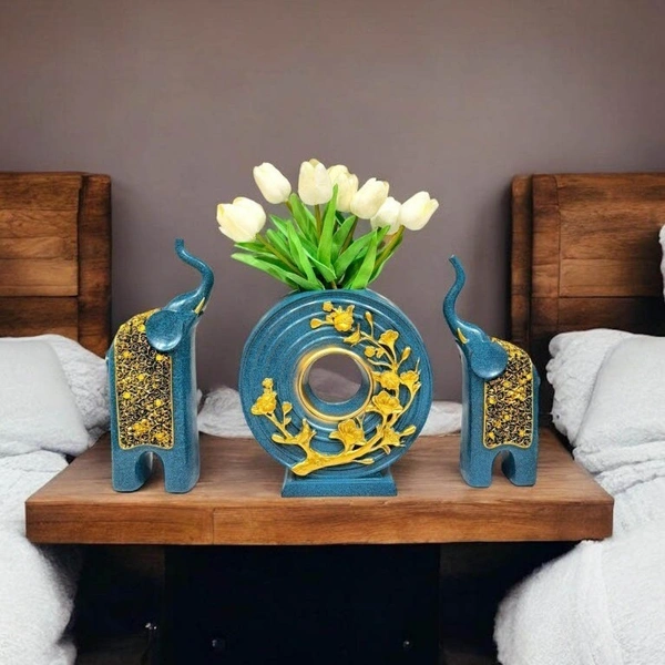 Showpiece set of 3pc DK20 - Size 12 x 6  or 10 x 9 inch