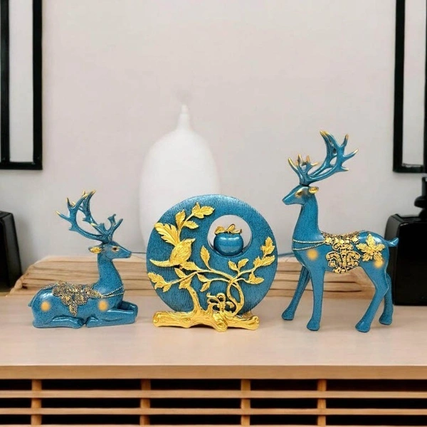 showpiece  set of 3pc Dk21 - Size 12 x 7, 9 x 8 or 9 x 7 inch