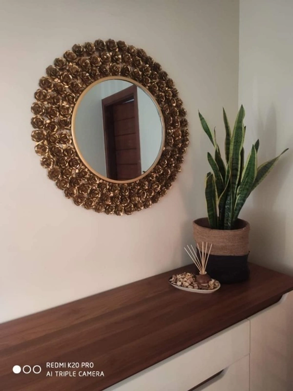 Rose Mirror  - Size 30 Inch