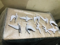 Wall hanging birds white