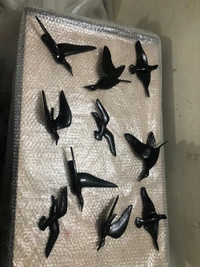 Wall Hanging Birds black 