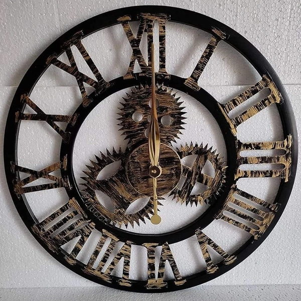 Round clock AD001 - Size 24 inch