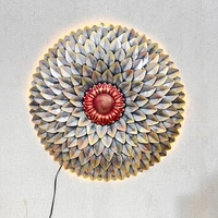 Flower Wall Art VD234 - Size 30 X 30 Inch