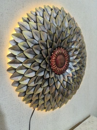 Flower Wall Art VD234 - Size 30 X 30 Inch