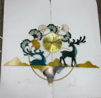Modern Wall Art Clock  - Size - 24 X 48 Inch