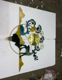 Modern Wall Art Clock  - Size - 24 X 48 Inch