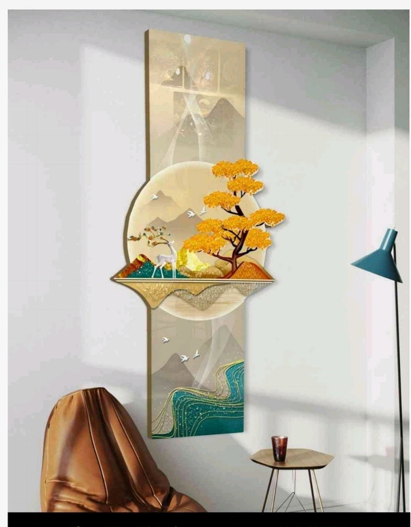 D10 LED Wallart  - Size - 48 X 22 Inch