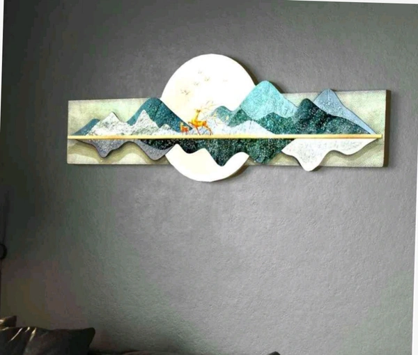 D21 LED Wallart  - Size - 64 X 22 Inch