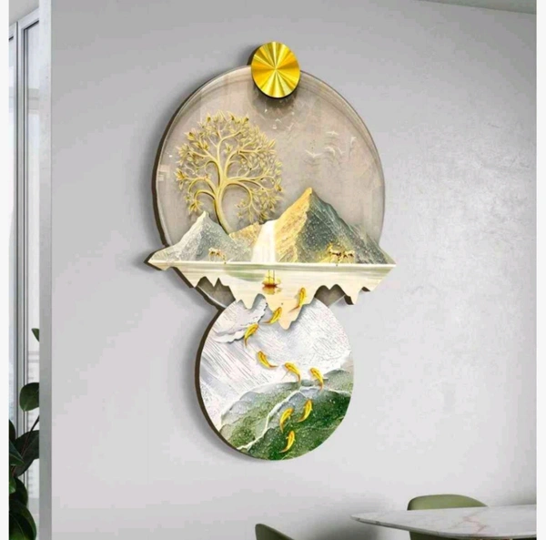 D24 LED Wallart  - Size - 48 X 32 Inch