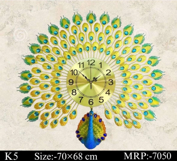 K5 wall clock - Size- 28 X 27 Inch