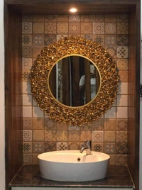 Rose Mirror  - Size 30 Inch