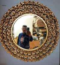 Rose Mirror  - Size 30 Inch