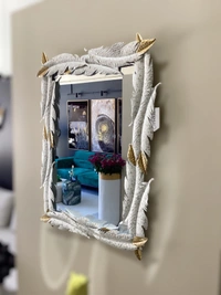 V Mirror 03 - Size 40 X 48 Inch