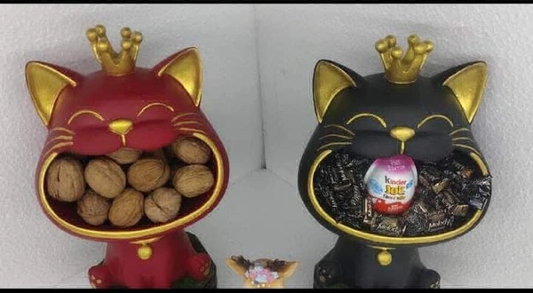 Cat Guzzler Set Of 2pc  - Size 10 Inch