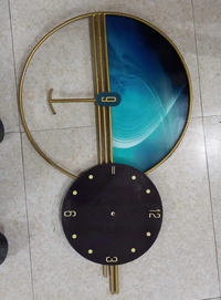 Wall clock AD791 - Size 34 x 20 inch