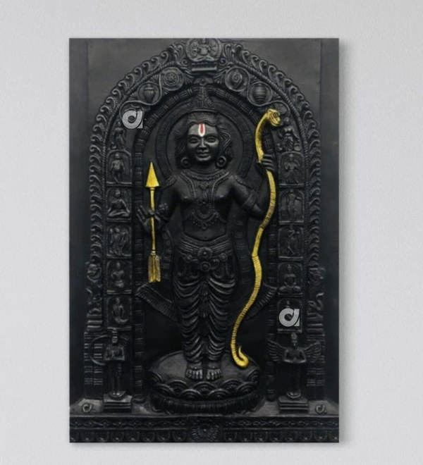 Ram Lalla (Wall Hanging) - Size 3 X 2 Feet