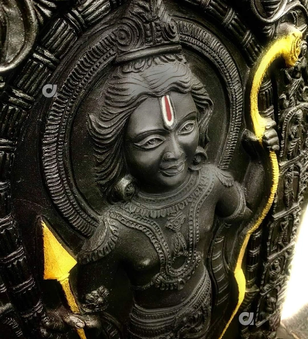Ram Lalla (Wall Hanging) - Size 3 X 2 Feet
