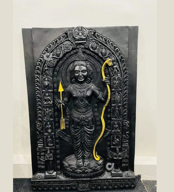 Ram Lalla (Wall Hanging) - Size 3 X 2 Feet