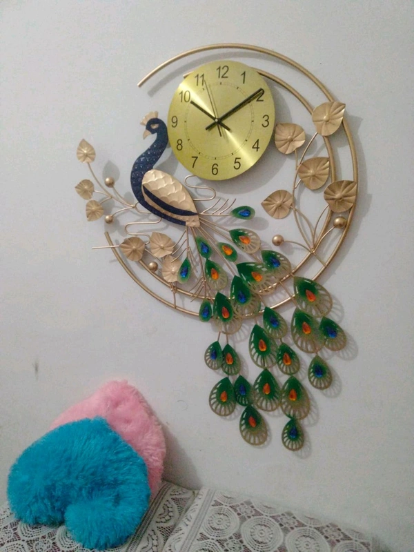 Peacock Clock Made In India Model - Size - 40 Inch