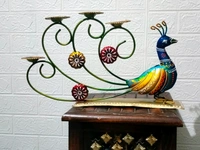 Peacock Candle Light Stand 