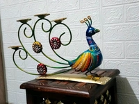 Peacock Candle Light Stand 