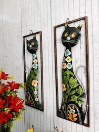 Cat frame 2pc set  - Size 24 x 11 inch each panel