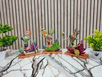 Sitting langa stand set of 3pc - Size 12 x 10 inch