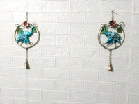 Elephant in ring set of 2pc No-10 - Size 10 x 10 inch each