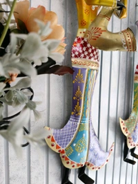 Thai lady set of 3pc  - Size 19 x 7 inch