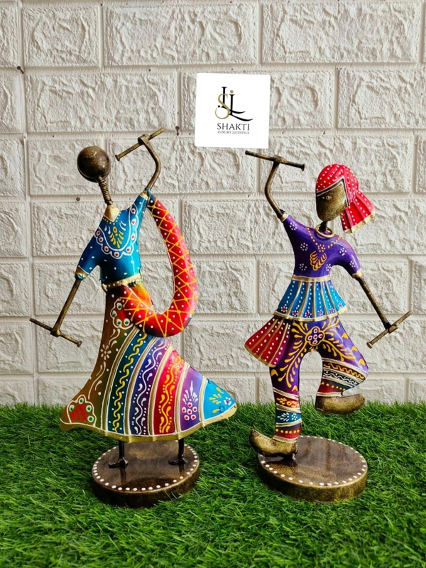 Dandiya set of 2pc  - size 16 x 9 inch