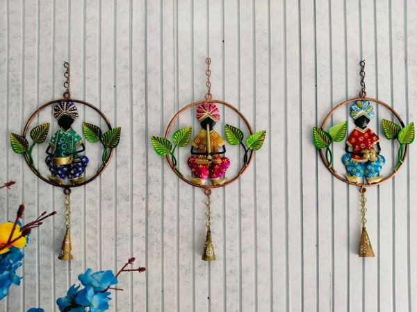 Marwari in ring set of 3pc - Size 10 x 10 inch
