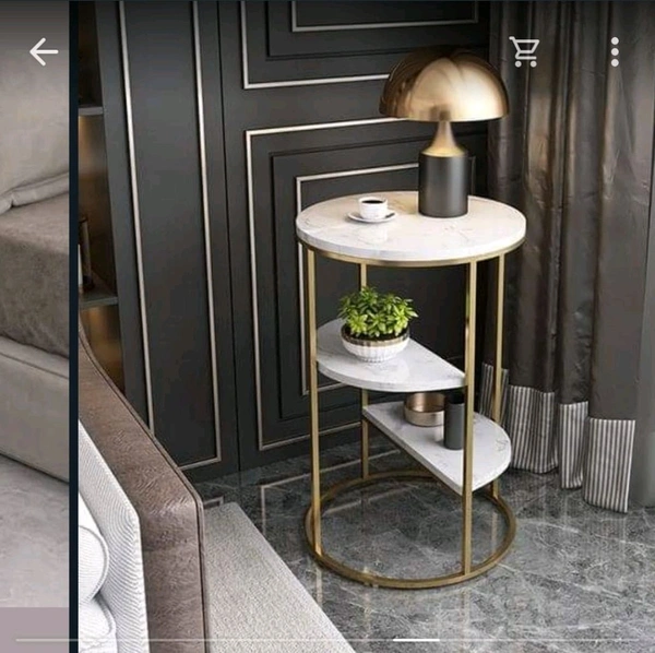 Side Table D023 - Golden Tainoi, Size 20 X 16 Inch