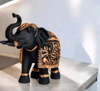 Elephant Marble 2pc Set - Size 8 Inch, Mine Shaft