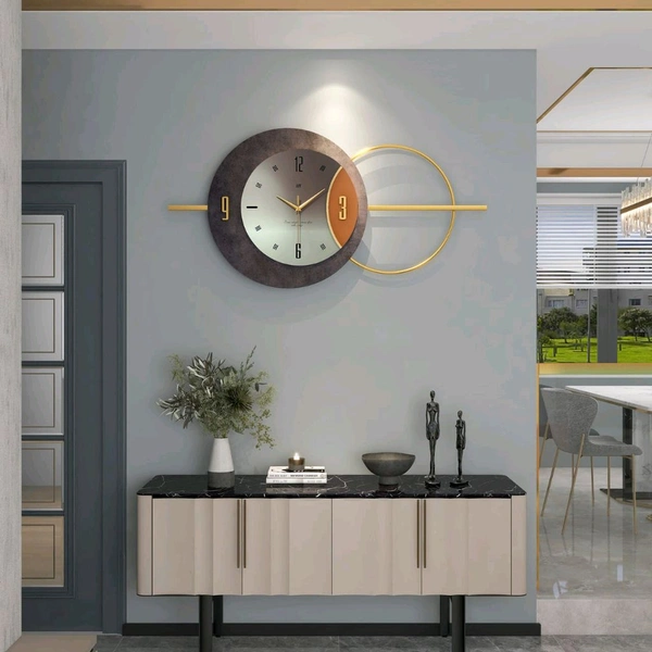 Wall Clock S10 - Size 32 x 16 inch