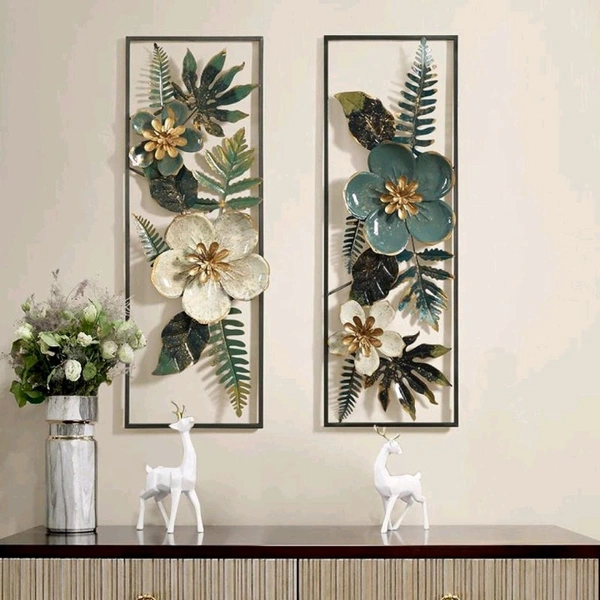 2 Pc Frame Wall Decor  - Size - 24 x 23 inch